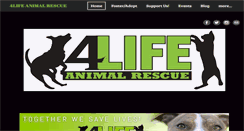Desktop Screenshot of 4liferescue.org